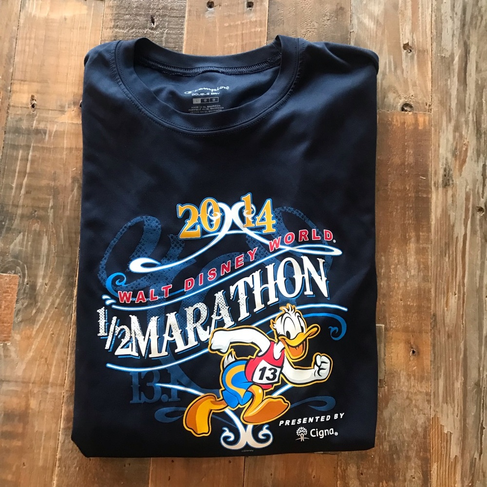 2014 Walt Disney World Half Marathon race shirt